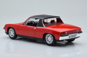 Porsche 914 1.7 Bahia Červený Norev 1:18 187690 Kov – obrázek 5 z 7