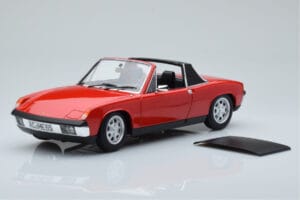 Porsche 914 1.7 Bahia Červený Norev 1:18 187690 Kov – obrázek 6 z 7