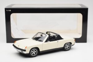Porsche 914/6 Světlá Slonová Kost AUTOart 1:18 77933 Kov – obrázek 8 z 8