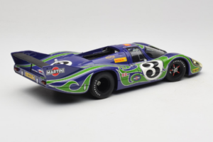 Porsche 917 LH #3 Hippie 2nd Place 24 Hours of Le Mans 1970 AUTOart 1:18 87075-R1 Kov – obrázek 3 z 8