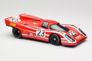 Porsche 917K #23 R. Attwood / H. Herrmann 24 Hours of Le Mans Winner 1970 Norev 1:18 187586 Kov – obrázek 4 z 6