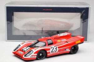 Porsche 917K #23 R. Attwood / H. Herrmann 24 Hours of Le Mans Winner 1970 Norev 1:18 187586 Kov – obrázek 6 z 6