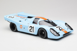 Porsche 917K Gulf #21 P. Rodriguez / L. Kinnunen J.W. Automotive Engineering 24 Hours of Le Mans 1970 Minichamps 1:12 1237066 – obrázek 4 z 6