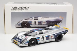 Porsche 917K Martini #4 V. Elford / G. Van Lennep 24 Hours of Daytona 1971 AUTOart 1:18 87182 Kov – obrázek 8 z 8