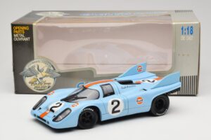 Porsche 917K #2 Gulf P. Rodriguez / J. Oliver 1000km Monza Winner 1971 Eagles Race 1:18 903008 Kov – obrázek 6 z 6