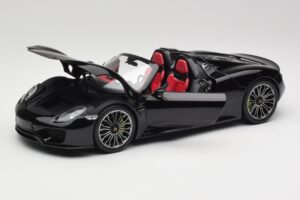 Porsche 918 Spyder Čedič Černá Metalíza Minichamps 1:18 110062431 Kov – obrázek 2 z 8