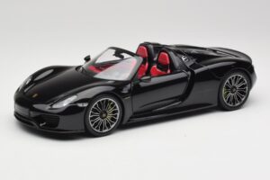 Porsche 918 Spyder Čedič Černá Metalíza Minichamps 1:18 110062431 Kov