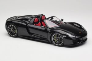 Porsche 918 Spyder Čedič Černá Metalíza Minichamps 1:18 110062431 Kov – obrázek 6 z 8