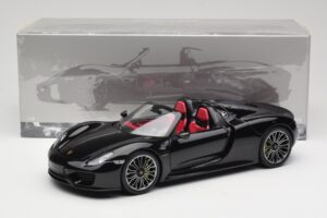 Porsche 918 Spyder Čedič Černá Metalíza Minichamps 1:18 110062431 Kov – obrázek 8 z 8