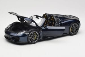Porsche 918 Spyder Modrý Metallic Minichamps 1:18 113062434 Kov – obrázek 2 z 8