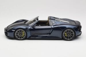 Porsche 918 Spyder Modrý Metallic Minichamps 1:18 113062434 Kov – obrázek 4 z 8