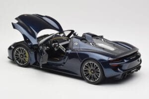 Porsche 918 Spyder Modrý Metallic Minichamps 1:18 113062434 Kov – obrázek 5 z 8