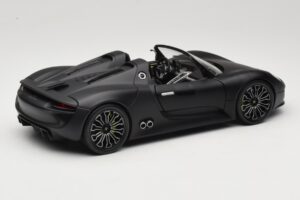 Porsche 918 Spyder Matte Black Minichamps 1:18 110060031 Kov – obrázek 3 z 8