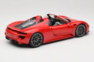 Porsche 918 Spyder Červený Minichamps 1:18 110062435 Kov – obrázek 3 z 8