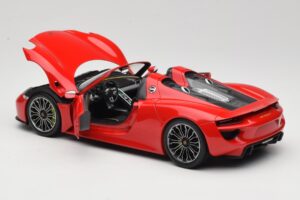 Porsche 918 Spyder Červený Minichamps 1:18 110062435 Kov – obrázek 5 z 8