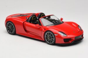 Porsche 918 Spyder Červený Minichamps 1:18 110062435 Kov – obrázek 6 z 8