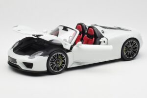 Porsche 918 Spyder Bílý Minichamps 1:18 110062436 Kov – obrázek 2 z 8