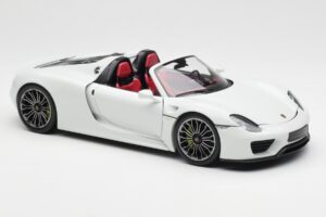 Porsche 918 Spyder Bílý Minichamps 1:18 110062436 Kov – obrázek 6 z 8