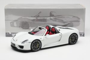 Porsche 918 Spyder Bílý Minichamps 1:18 110062436 Kov – obrázek 8 z 8