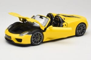 Porsche 918 Spyder Žlutý Minichamps 1:18 110062434 Kov – obrázek 2 z 8