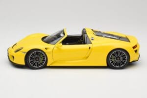 Porsche 918 Spyder Žlutý Minichamps 1:18 110062434 Kov – obrázek 4 z 8