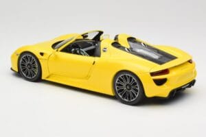 Porsche 918 Spyder Žlutý Minichamps 1:18 110062434 Kov – obrázek 7 z 8