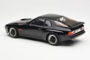 Porsche 924 Carrera GT Černý AUTOart 1:18 78001 Kov – obrázek 7 z 8