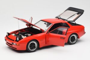 Porsche 924 Carrera GT Guards Červený AUTOart 1:18 78003 Kov – obrázek 2 z 8