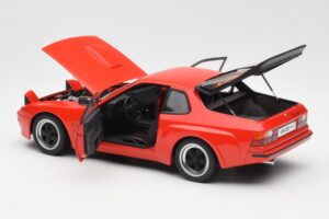 Porsche 924 Carrera GT Guards Červený AUTOart 1:18 78003 Kov – obrázek 5 z 8