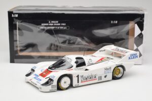 Porsche 956K #1 B. Wollek Joest Racing Zolder 1983 Winner Minichamps 1:18 153836601 Kov – obrázek 6 z 6