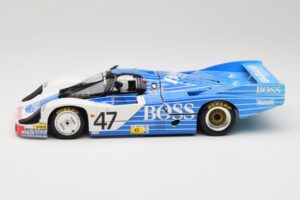 Porsche 956L #47 Hugo Boss V. Merl / H. Grohs / A. Plankenhorn 24 Hours of Le Mans 1984 Minichamps 1:18 183846947 Kov – obrázek 4 z 8