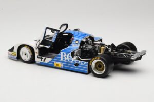 Porsche 956L #47 Hugo Boss V. Merl / H. Grohs / A. Plankenhorn 24 Hours of Le Mans 1984 Minichamps 1:18 183846947 Kov – obrázek 5 z 8