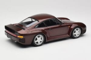 Porsche 959 Dark Red Metallic Minichamps 1:18 155066204 Kov – obrázek 2 z 6