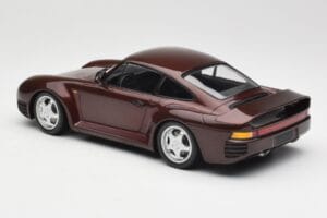 Porsche 959 Dark Red Metallic Minichamps 1:18 155066204 Kov – obrázek 4 z 6