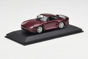 Porsche 959 Dark Red Metallic Minichamps 1:43 400062525 Kov – obrázek 2 z 4