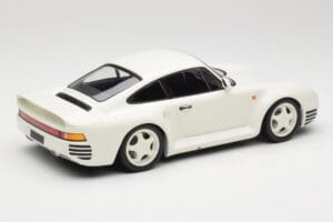Porsche 959 Grand Prix White Minichamps 1:18 155066202 Kov – obrázek 2 z 6