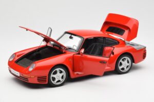 Porsche 959 Červený AUTOart 1:18 78082 Kov – obrázek 2 z 8