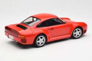 Porsche 959 Červený AUTOart 1:18 78082 Kov – obrázek 3 z 8