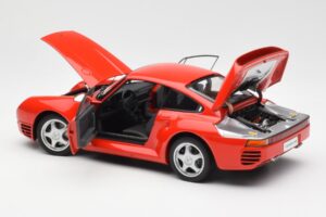 Porsche 959 Červený AUTOart 1:18 78082 Kov – obrázek 5 z 8