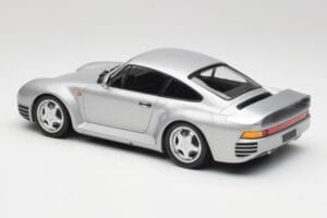 Porsche 959 Stříbrný Metalíza Minichamps 1:18 155066201 Kov – obrázek 5 z 6