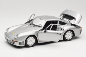 Porsche 959 Stříbrný Tonka 1:18 2221 Kov – obrázek 2 z 8