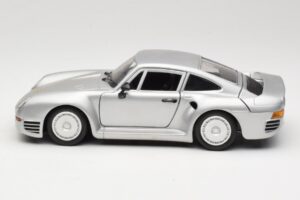 Porsche 959 Stříbrný Tonka 1:18 2221 Kov – obrázek 4 z 8