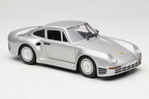 Porsche 959 Stříbrný Tonka 1:18 2221 Kov – obrázek 6 z 8