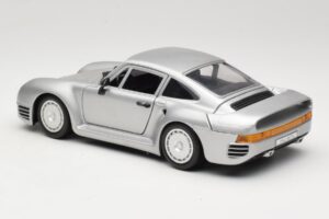 Porsche 959 Stříbrný Tonka 1:18 2221 Kov – obrázek 7 z 8
