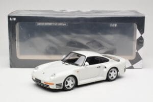 Porsche 959 White Metallic Minichamps 1:18 155066206 Kov – obrázek 6 z 6