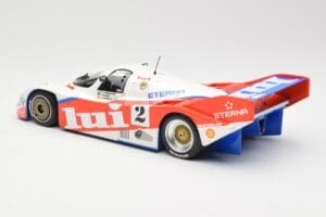 Porsche 962 #2 Brun Motorsport J. Mass / O. Larrauri 1000km Nürburgring 1987 Minichamps 1:18 155876502 Kov – obrázek 5 z 6