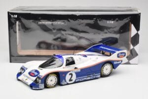 Porsche 962 #2 H-J. Stuck / D. Bell Team Porsche AG Winners 1000km Hockenheim 1985 Minichamps 1:18 155856502 Kov – obrázek 6 z 6