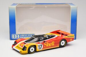 Porsche 962C Group C #17 D. Bell / H-J. Stuck / K. Ludwig 24 Hours of Le Mans 1988 Universal Hobbies 1:18 4704 Kov – obrázek 8 z 8