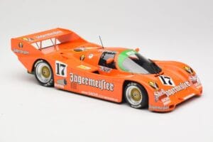 Porsche 962C #17 Jägermeister T. Boutsen / F. Jelinski 1000km Spa 1986 Minichamps 1:18 155866517 Kov – obrázek 4 z 6