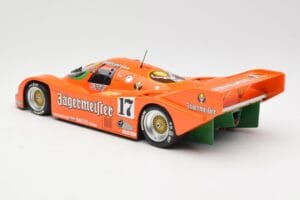 Porsche 962C #17 Jägermeister T. Boutsen / F. Jelinski 1000km Spa 1986 Minichamps 1:18 155866517 Kov – obrázek 5 z 6